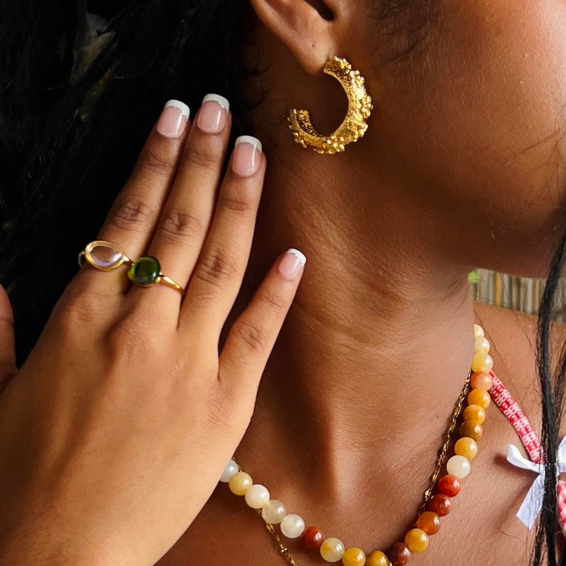 Flores Doradas Earrings