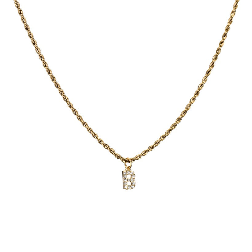 Figaro Letter Necklace