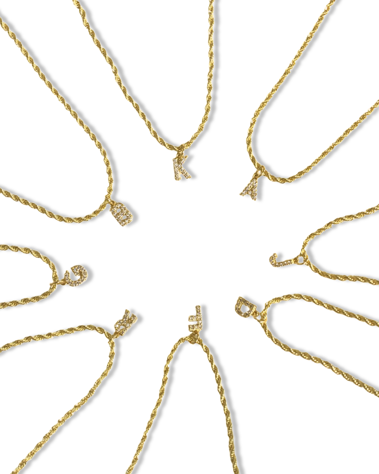 Figaro Letter Necklace